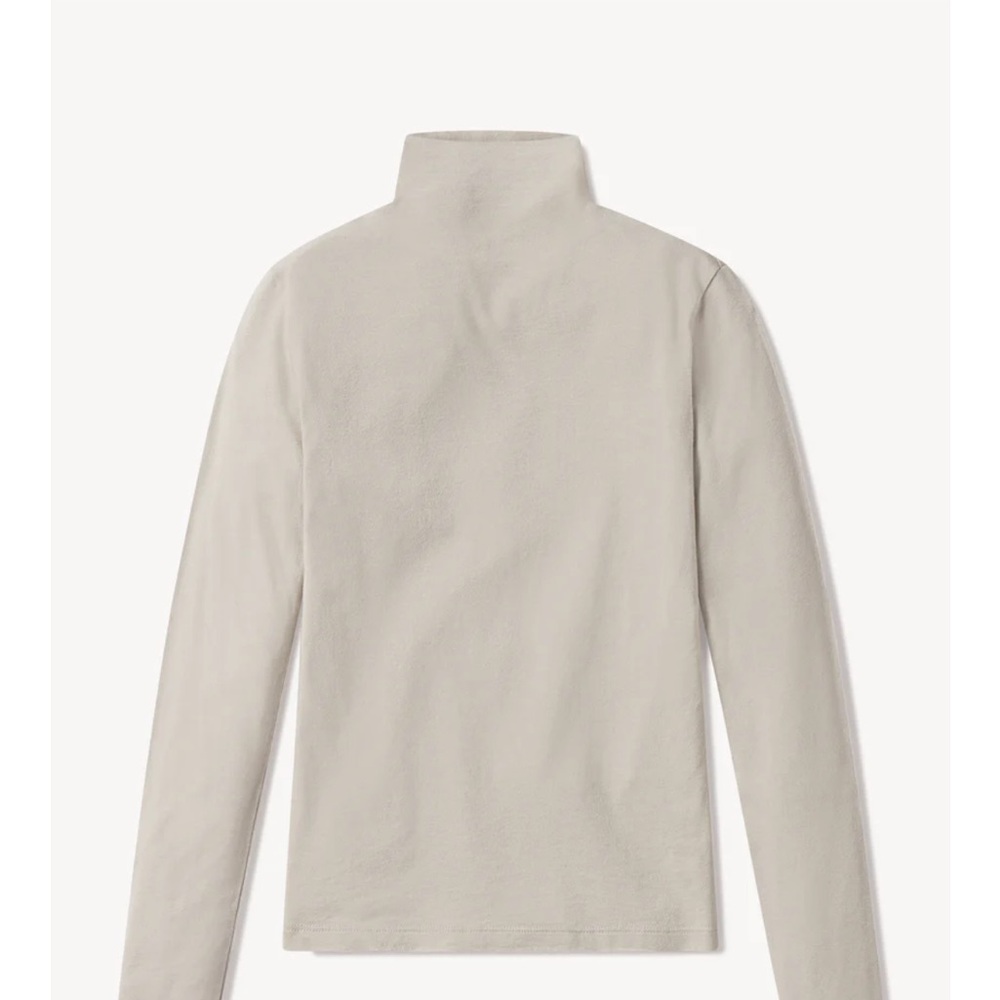 Buck mason womens cloud jersey turtleneck large NWT